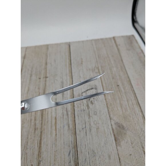 Vintage Androck Heart Handle Stainless Steel Meat Fork 12" - Picture 8 of 8